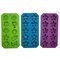 Chef Craft 3pc Flexible Thermoplastic 10-Cube Ice Cube Tray Set - Fun Flower, Beach and Star Shapes